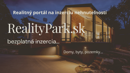 RealityPark Inzertný realitný portál