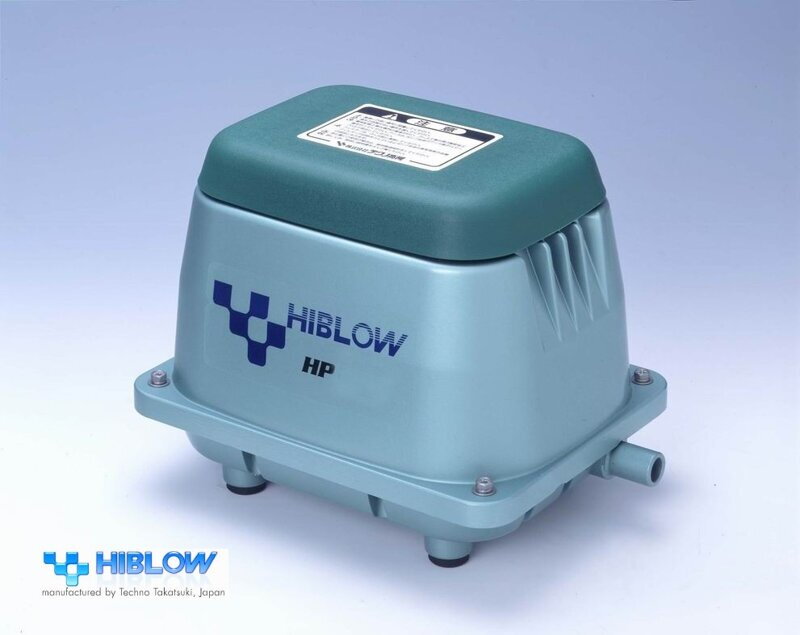 HIBLOW HP-80 | Hocheffizientes Gebläse für große Teichanlagen